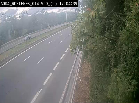 Webcam traffic E411(A4) - BK 14.4 - Rosières