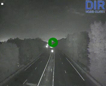 Webcam sur le périphérique de Caen (N814) à l'est de la ville, à Mondeville hauteur de la sortie 2, Presqu'île-Rives de l'Orne, au bout de l'autoroute A13