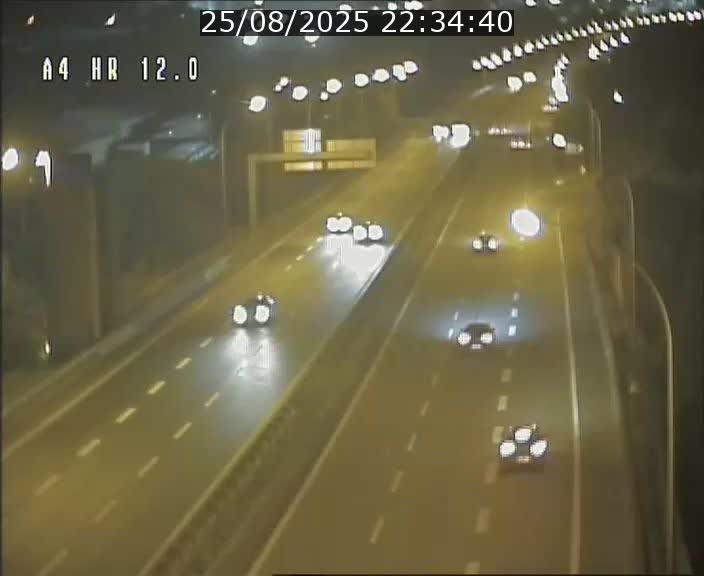 Traffic live webcam Luxembourg Jonction Foetz - A4 - BK 12.0 - direction Esch sur Alzette