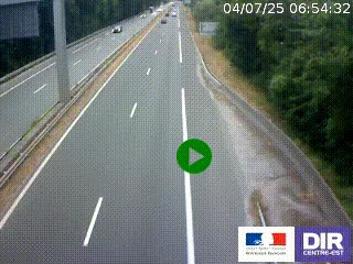 Webcam sur la nationale N90 à Gilly-sur-Isère, en direction et à proximité d'Albertville