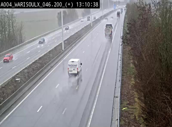 Webcam autoroute Belgique - Warissoulx - E411 - BK 46.2