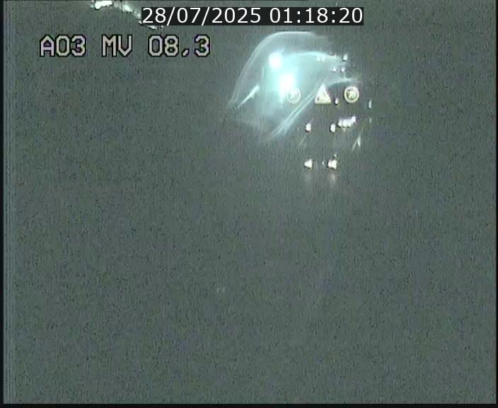 Webcam Autoroute après la Croix de Bettembourg en direction de Luxembourg sur l'A3