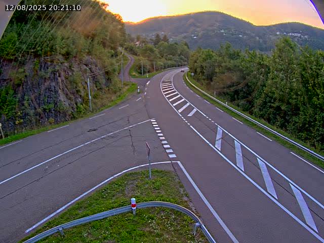 Caméra autoroute France - N66, col du Bussang direction Remiremont