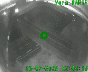 Clone of Caméra routière sur l'autoroute A20 au nord de Limoges, à la jonction avec la N520. Vue orientée vers Paris