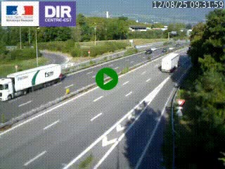 Caméra routière à hauteur de la sortie 15 Chambéry-centre au PK 4,103 en direction d'Albertville