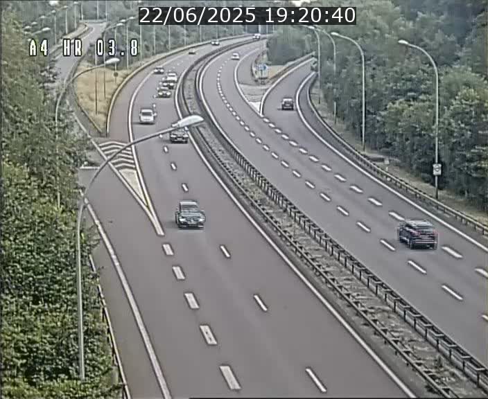 Webcam traffic A4 Luxembourg - BK 3.8 - Leudelange (direction Esch sur Alzette)