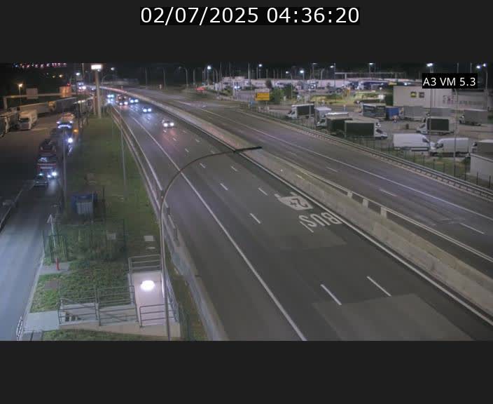 Traffic live webcam Luxembourg Aire de Berchem - A3 - BK 5 - direction France