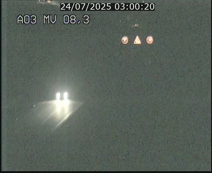 Webcam Autoroute après la Croix de Bettembourg en direction de Luxembourg sur l'A3