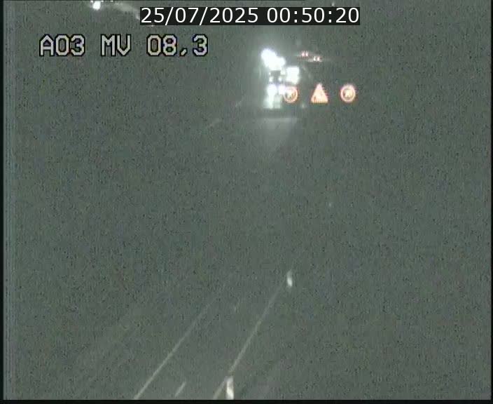 Webcam Autoroute après la Croix de Bettembourg en direction de Luxembourg sur l'A3