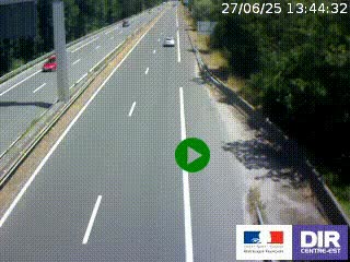 Webcam sur la nationale N90 à Gilly-sur-Isère, en direction et à proximité d'Albertville