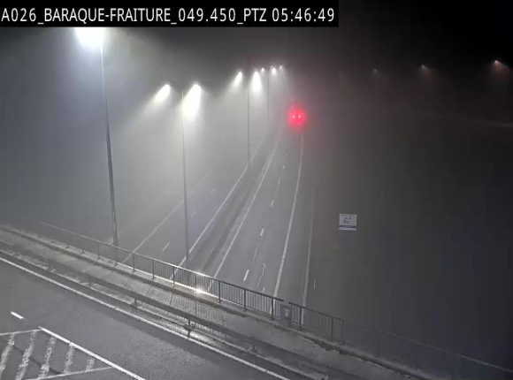 Webcam à la Baraque de Fraiture à la jonction entre l'E25 et la N89 à hauteur de Vielsalm