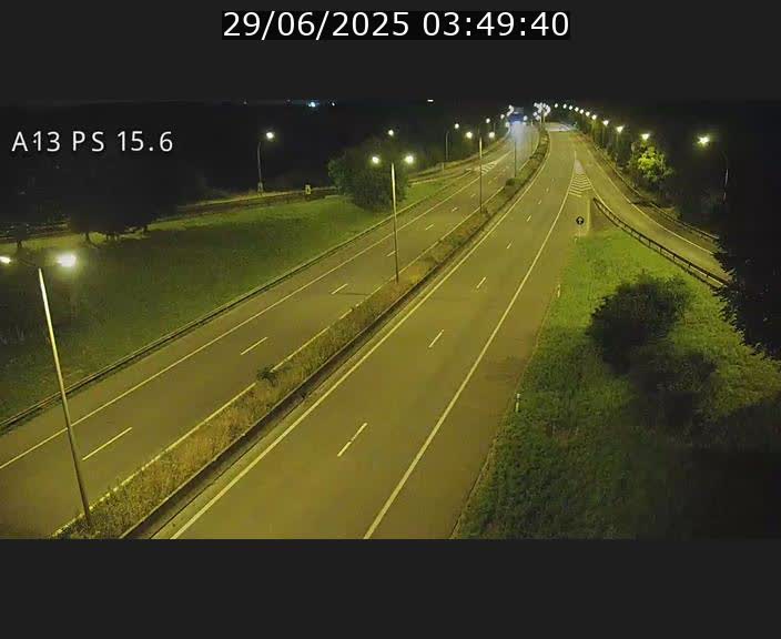 Traffic live webcam Luxembourg Kayl - A13 direction Dudelange - BK 15.6