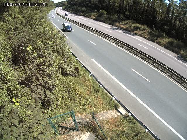 Caméra autoroute France - N52, Crusnes vers Belgique, Luxembourg