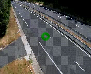 Caméra autoroute A75 à hauteur du col des Issartets en direction de Montpellier