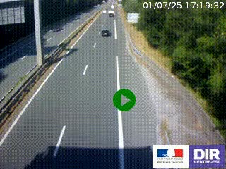 Webcam sur la nationale N90 à Gilly-sur-Isère, en direction et à proximité d'Albertville