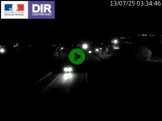 Caméra autoroute à Saint-Etienne (Les Littes) à hauteur du Ikea Saint-Etienne sur l'A72 en direction de Roanne