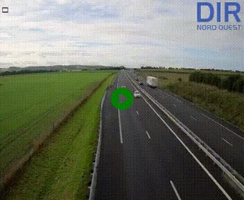 Webcam sur A84 à hauteur de l'échangeur de Poilley avec la N175, au sud d'Avranches