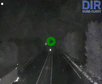Webcam sur le périphérique de Caen (N814) à l'est de la ville, à Mondeville hauteur de la sortie 2, Presqu'île-Rives de l'Orne, au bout de l'autoroute A13