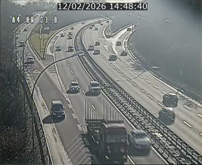 Webcam traffic A4 Luxembourg - BK 3.8 - Leudelange (direction Esch sur Alzette)