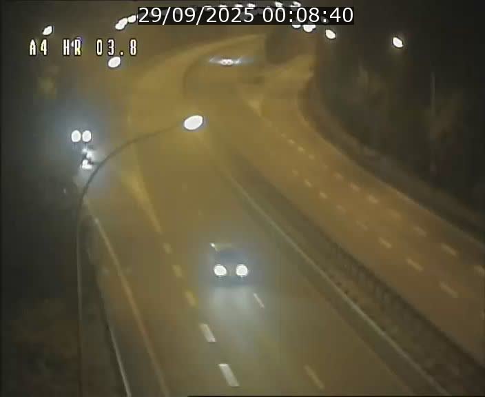Webcam traffic A4 Luxembourg - BK 3.8 - Leudelange (direction Esch sur Alzette)