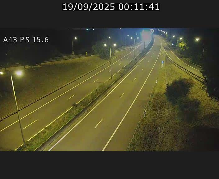 Traffic live webcam Luxembourg Kayl - A13 direction Dudelange - BK 15.6
