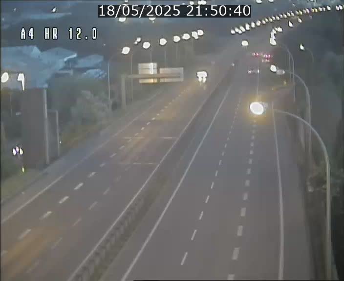 Traffic live webcam Luxembourg Jonction Foetz - A4 - BK 12.0 - direction Esch sur Alzette