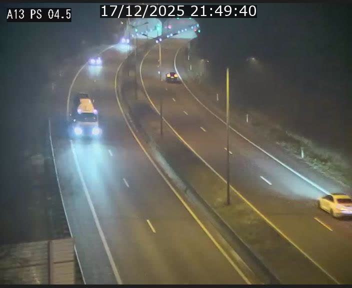 Traffic live webcam Luxembourg Differdange - A13 direction Esch-sur-Alzette - BK 4.5