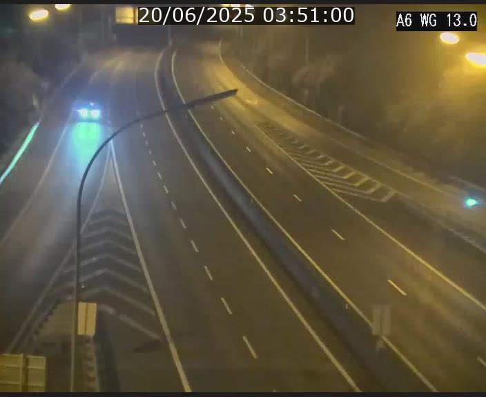 Traffic live webcam Luxembourg Mamer - A6 - BK 13 - direction Luxembourg/France/Allemagne
