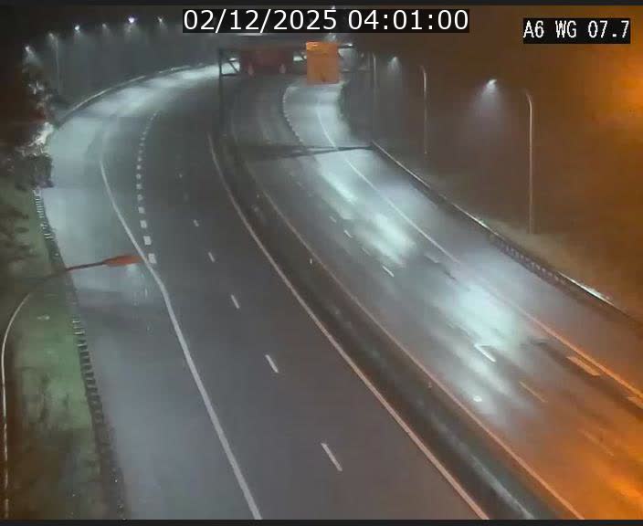 Traffic live webcam Luxembourg - Bridel - A6 - BK 7.7 - direction Belgique
