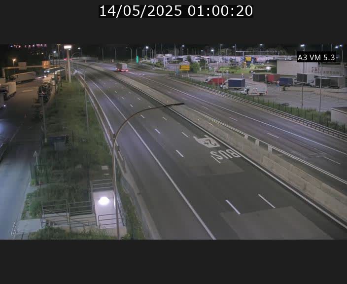 Traffic live webcam Luxembourg Aire de Berchem - A3 - BK 5 - direction France