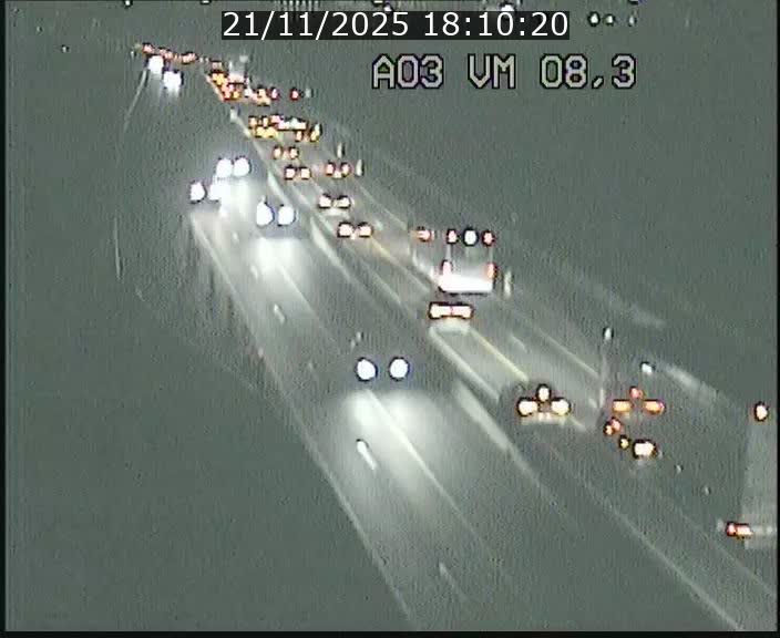 Traffic live webcam Luxembourg Bettembourg - A3 - BK 8.3 - direction France