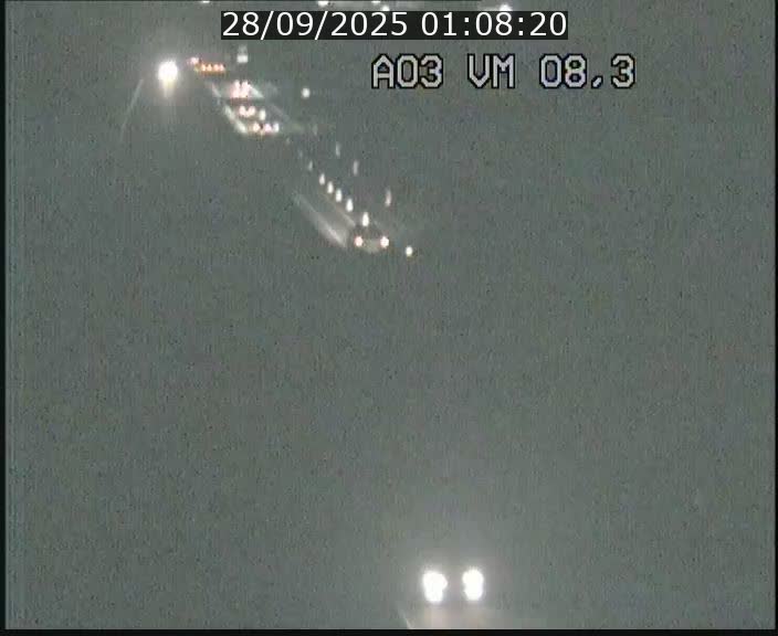 Traffic live webcam Luxembourg Bettembourg - A3 - BK 8.3 - direction France