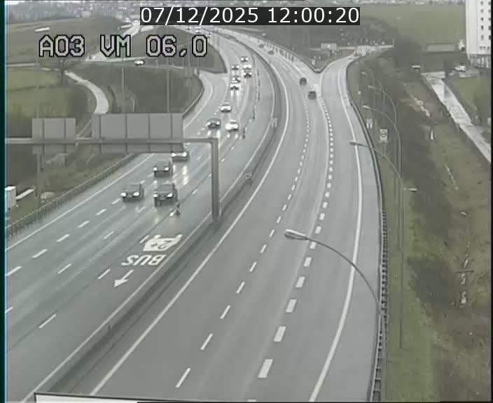 Traffic live webcam Luxembourg Aire de Berchem - A3 - BK 6 - direction France
