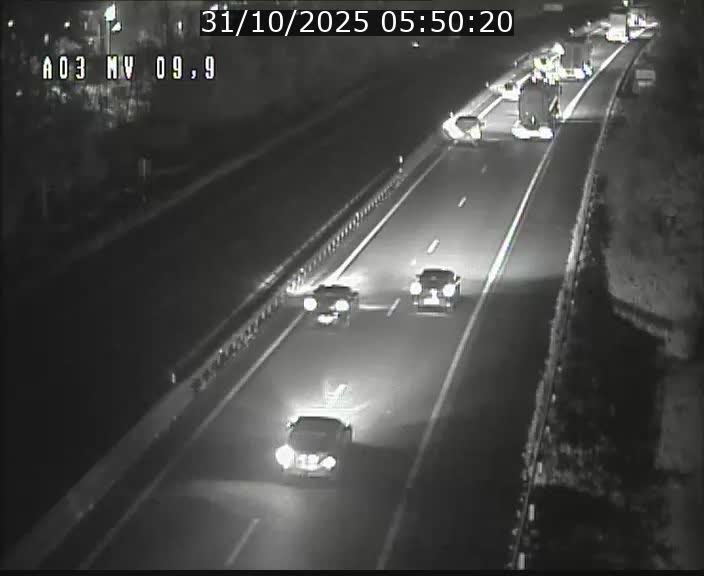 Webcam Autoroute à la Croix de Bettembourg - A3 - BK 9.9 - direction Luxembourg-Ville