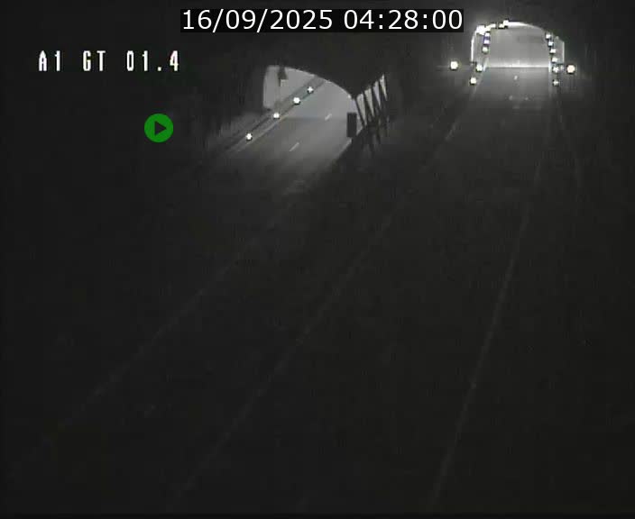 Traffic live webcam Luxembourg Hesperange - A1 direction Kirchberg - BK 1.4