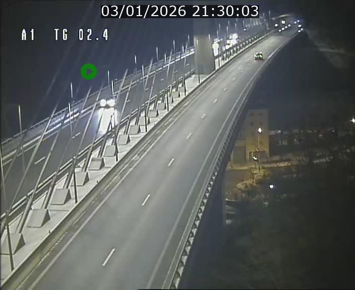 Traffic live webcam Luxembourg Sandweiler - A1 direction Luxembourg-ville - BK 2.4