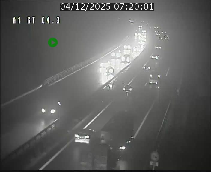 Traffic live webcam Luxembourg Itzig - A1 direction Sandweiler - BK 4.3