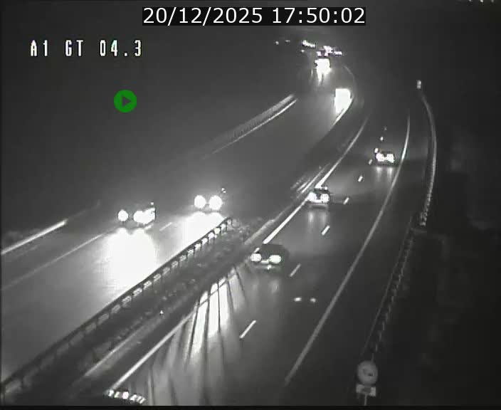 Traffic live webcam Luxembourg Itzig - A1 direction Sandweiler - BK 4.3