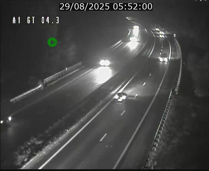 Traffic live webcam Luxembourg Itzig - A1 direction Sandweiler - BK 4.3
