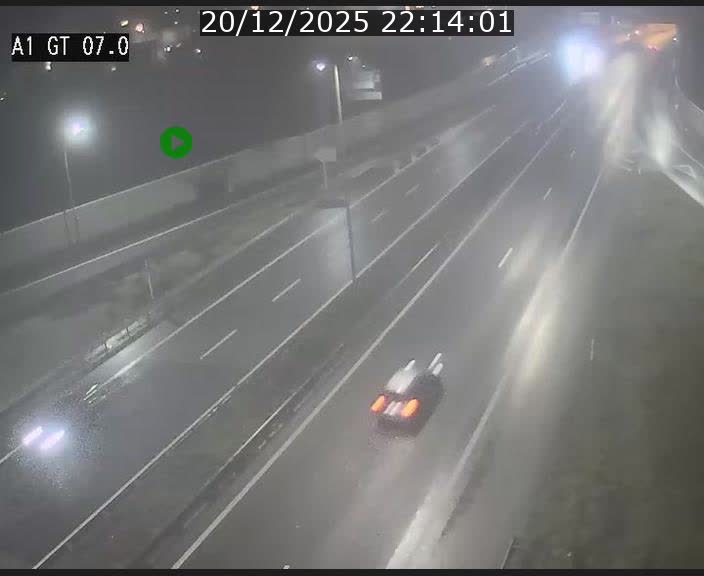 Traffic live webcam Luxembourg Cents - A1 direction Kirchberg - BK 7