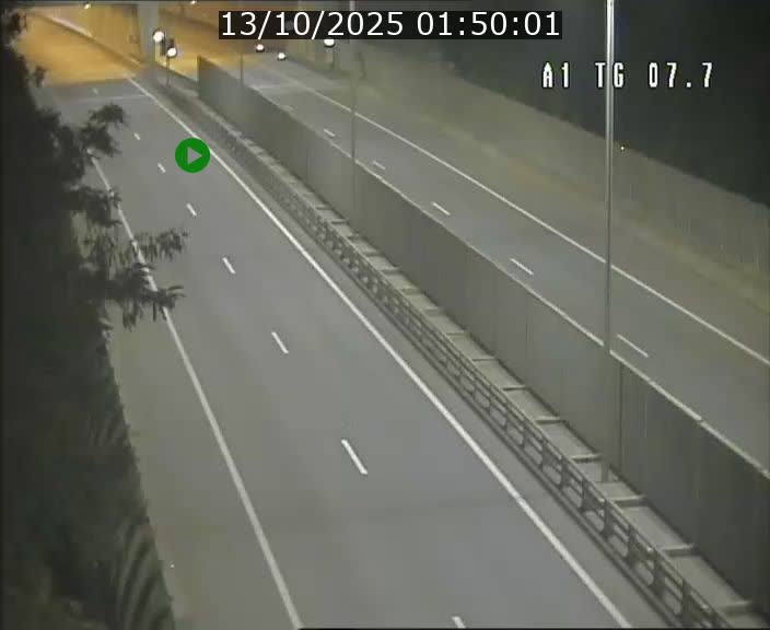 Traffic live webcam Luxembourg Kirchberg - A1 direction Luxembourg-ville - BK 7.7