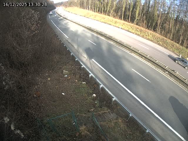 Caméra autoroute France - N52, Crusnes vers Belgique, Luxembourg