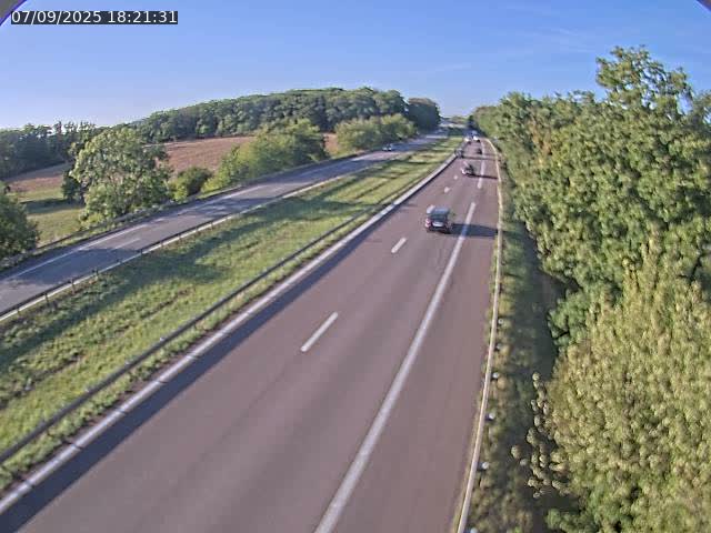 Caméra autoroute France - A31, Fey direction Metz