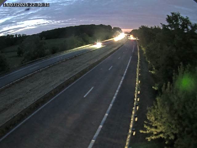 Caméra autoroute France - A31, Fey direction Metz