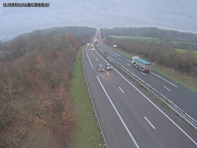 Caméra autoroute France - A33, Saint-Nicolas-de-Port direction Lunéville