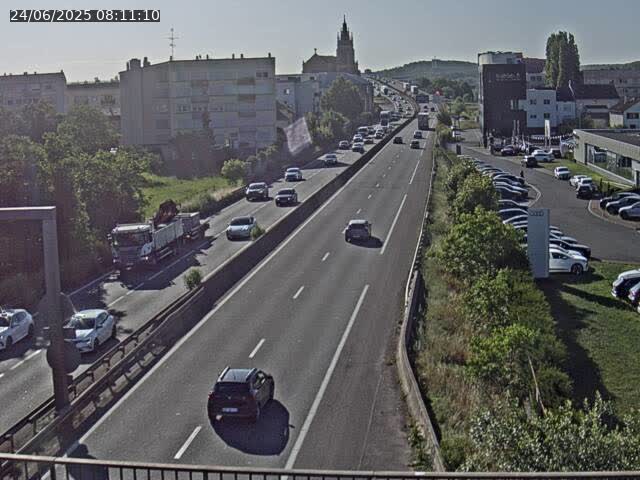 Caméra autoroute France - A31, Thionville direction Metz