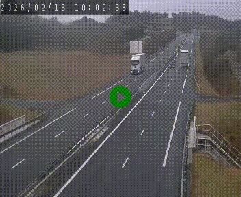 Caméra autoroutière France - A75, Coren, en direction de Montpellier