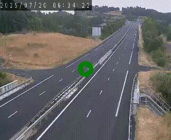 Caméra autoroutière France - A75, Coren, en direction de Montpellier