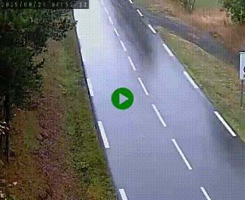 Caméra routière France - N102, au niveau du col de Montmirat à Saint-Etienne-du-Valdonnez à 1039 mètres d'altitude
