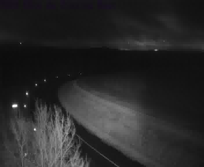 Webcam sur la D603 située en haut de la Côte de Zimming. Vue orientée vers Saint-Avold.